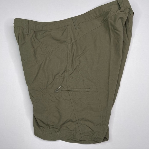 Mountain Khakis Shorts Granite Creek 100% Nylon Green Hiking Outdoor Gorp Camp - Picture 3 of 10